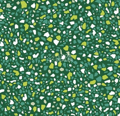 Линолеум Forbo Sarlon Graphic 19dB 9608T4319 green graphito фото 1 | FLOORDEALER